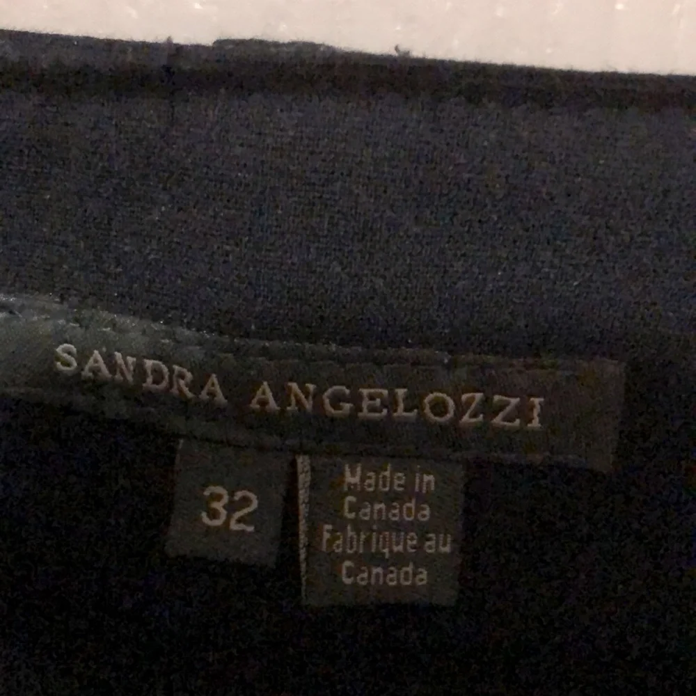Sandra Angelozzi Black Belted Trousers - Picture 6 of 6